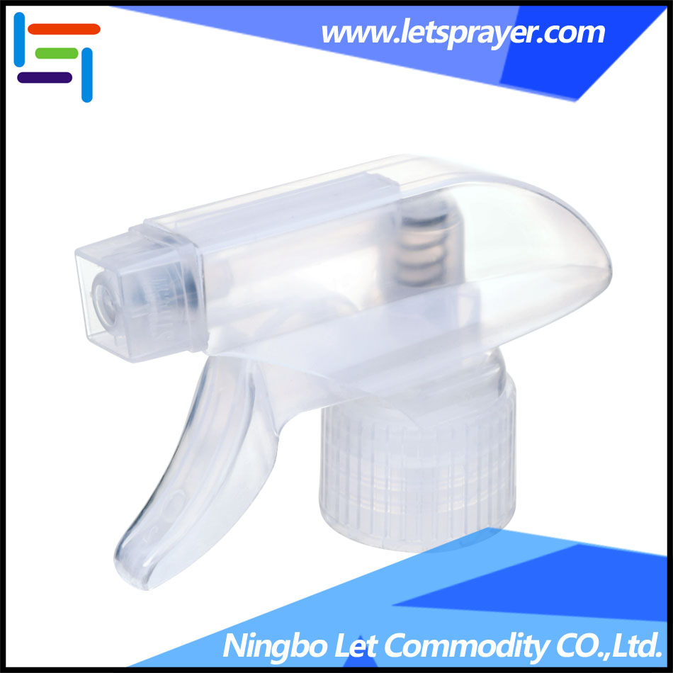 Transparent trigger sprayer